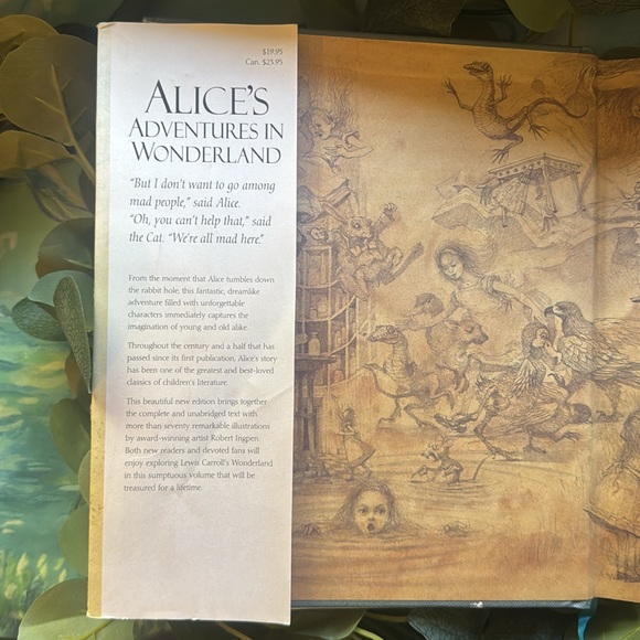 Book: Alice's Adventures in Wonderland Illustrated by Lewis Carroll - Picture 6 of 8